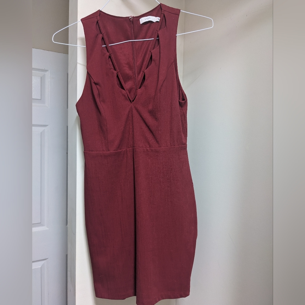 Lush brand size small red dress